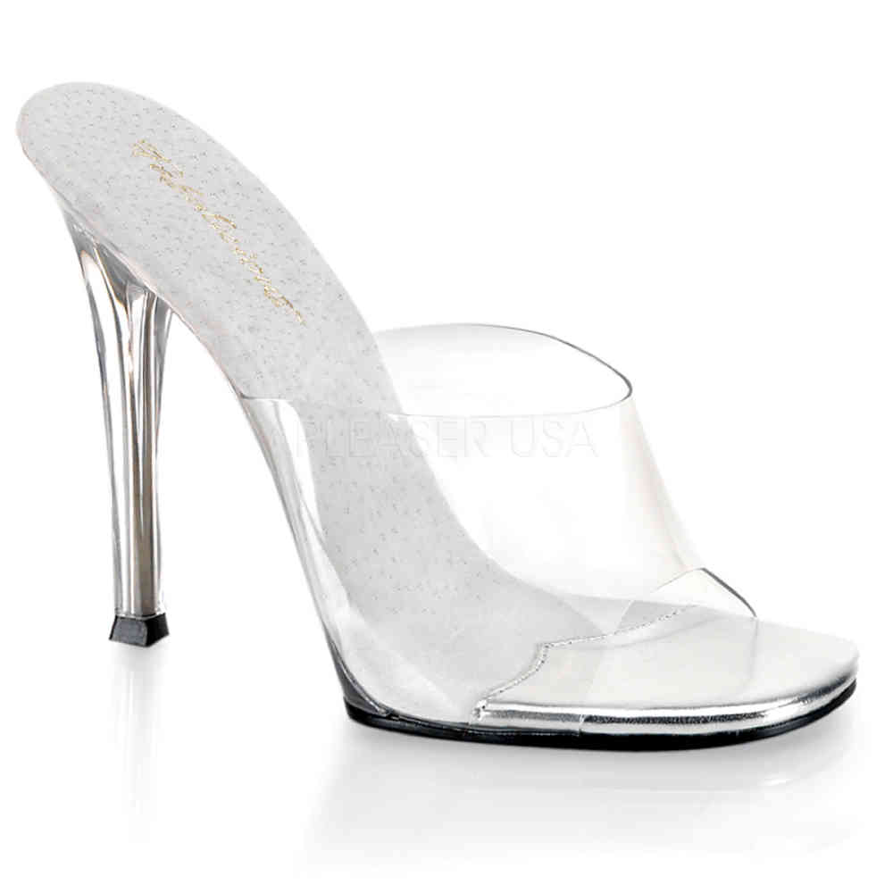 Fabulicious - GALA01 Pantoletten mit Absatz - Transparent Product image
